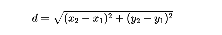 2D Distance Calculator